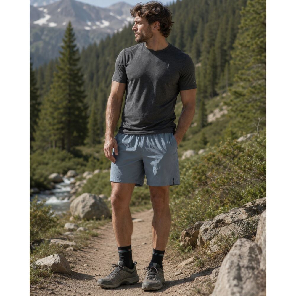 Smartwool Gray Gym Hiking Outdoor Shorts    Mens Size Large
